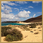 Strand auf La Graciosa Beach at La Graciosa